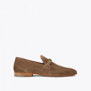 Kurt Geiger Alistair Loafer Taupe | EDKIVH-314