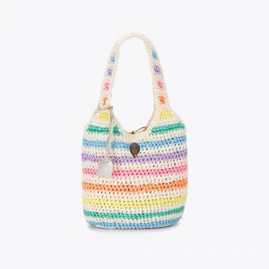 Kurt Geiger Crochet Tote Bag Colorati | HJAYEO-827