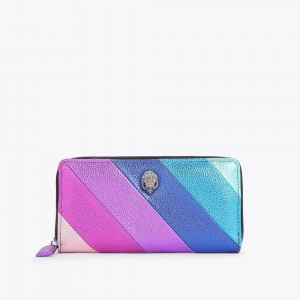 Kurt Geiger Eagle Zip Wallet Colorati | JZUQXD-065