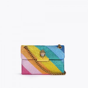 Kurt Geiger Mini Crystal Kensington Bag Colorati | WXUEGS-309