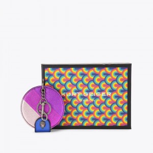 Kurt Geiger Mirror Keyring Colorati | ENCUYR-946
