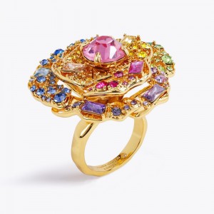Kurt Geiger Mw Bloom Ring Colorati | IBQPUO-794