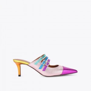 Kurt Geiger Pierra Mary Jane Heel Colorati | QATBEC-819