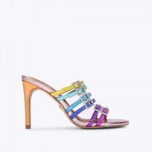 Kurt Geiger Pierra Mule Heel Colorati | IZSVTR-476