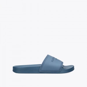 Kurt Geiger Pool Slider Albastri | KCUBOZ-612