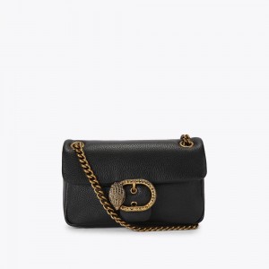 Kurt Geiger Small Mayfair Shoulder Bag Negrii | HXPBMD-902
